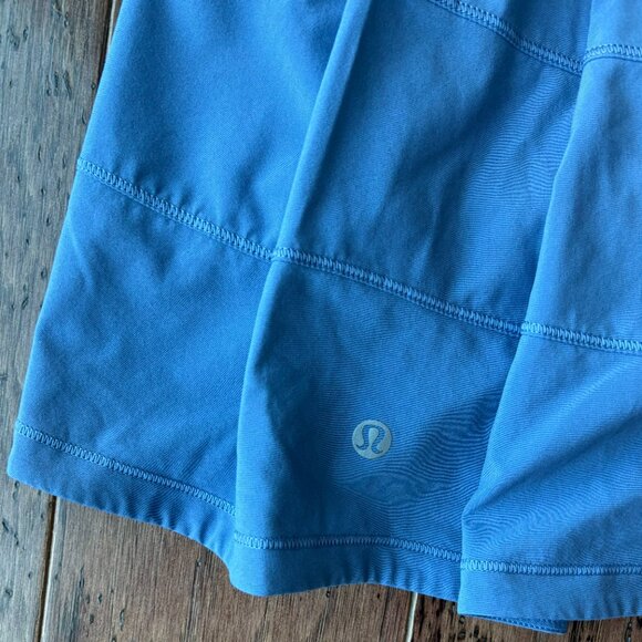 Lululemon Pace Rival Skirt. Shorts With Pockets Underneath. Size 6. Blue. - Picture 3 of 6